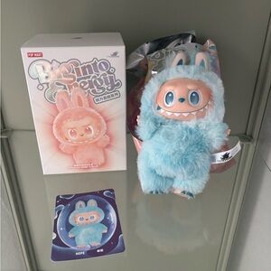 Pop Mart Labubu The Monsters Big Into Energy HOPE Vinyl Plush Pendant